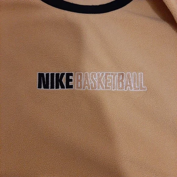 Nike Baseball Nike Team Sweatshirt Fleece Men XL Yellow/Black Black Label READ - Picture 3 of 16